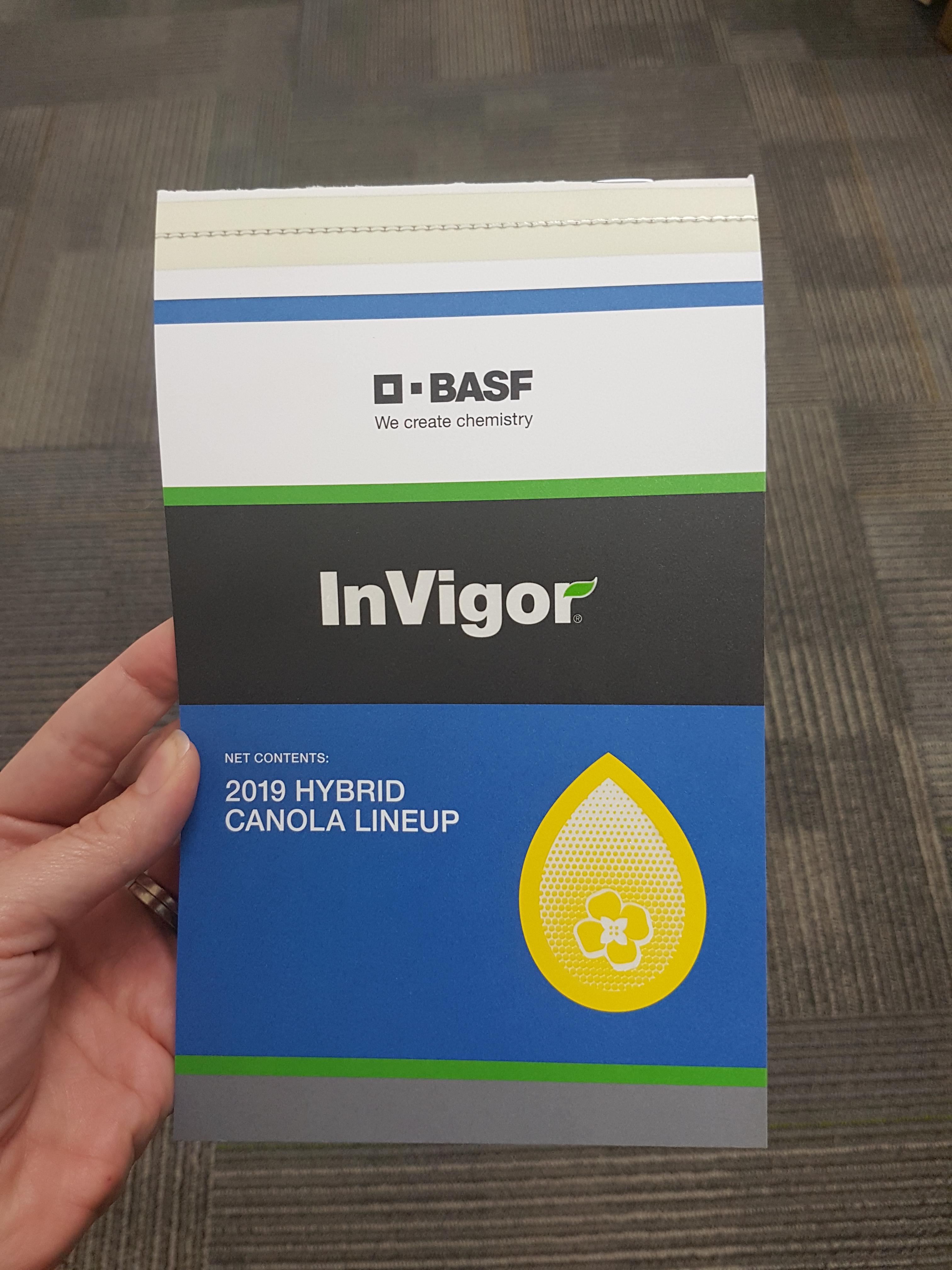 Invigor 2018 Canola Lineup